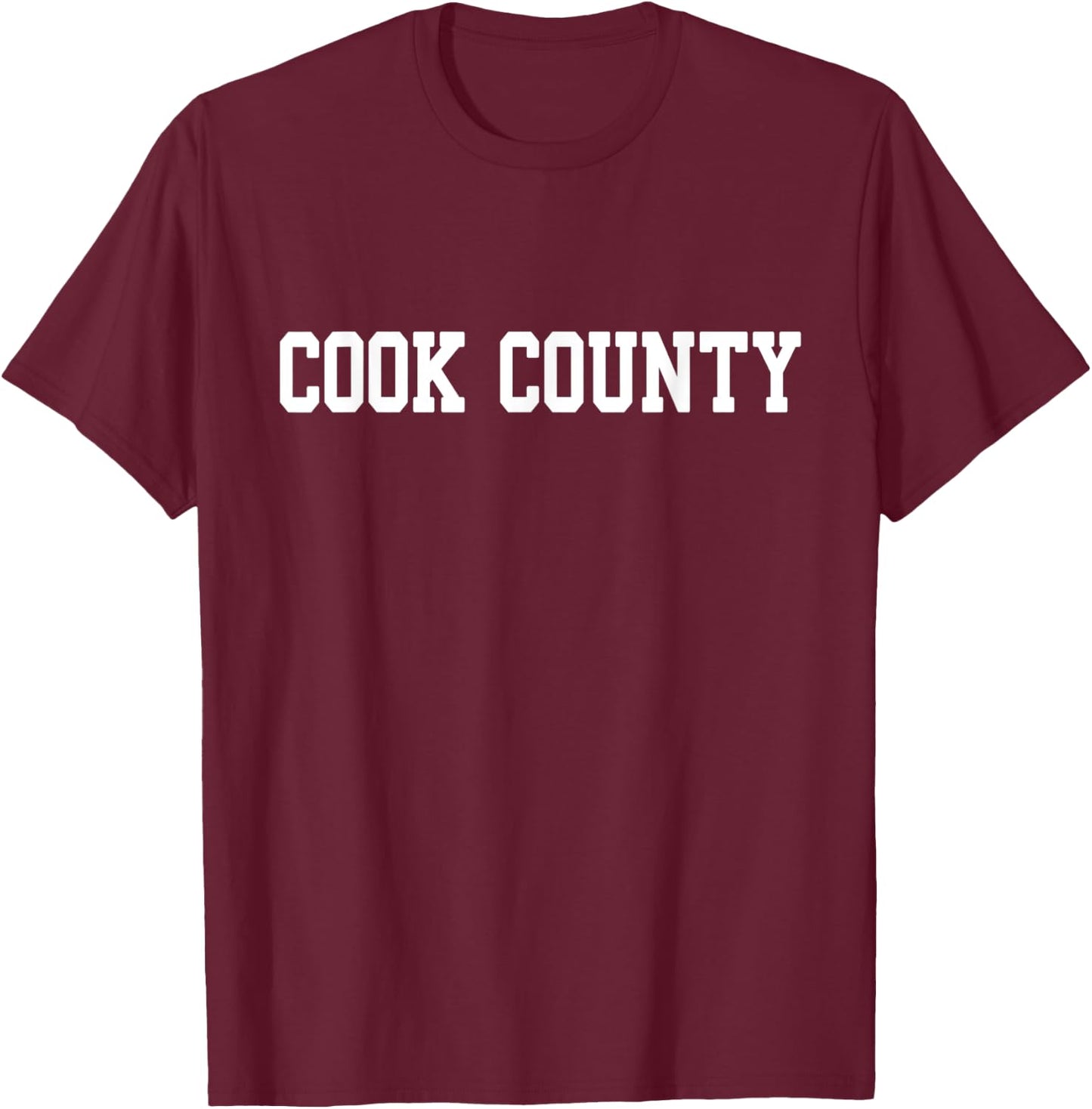 Cook County T-Shirt - T-Shirt | Maroon