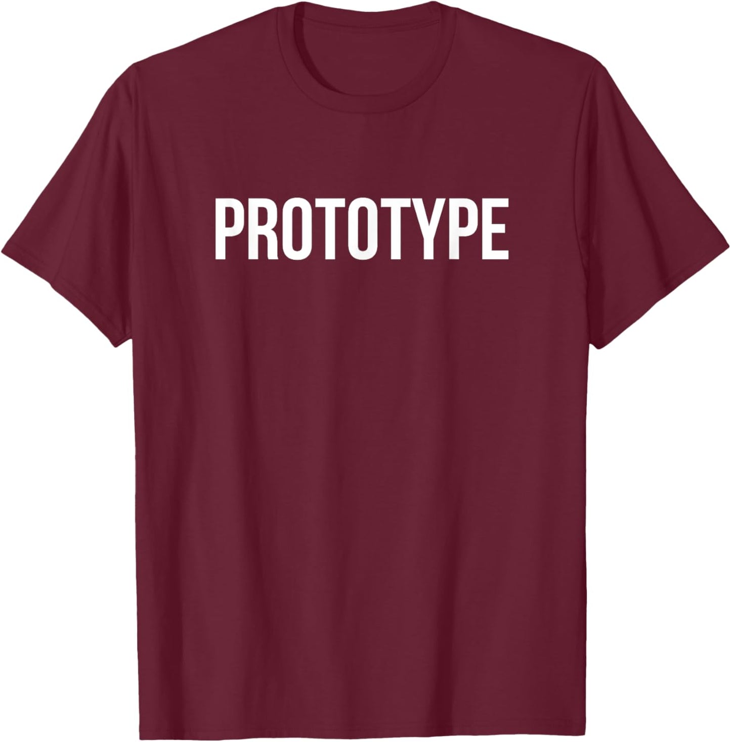 Prototype T-Shirt - T-Shirt | Maroon