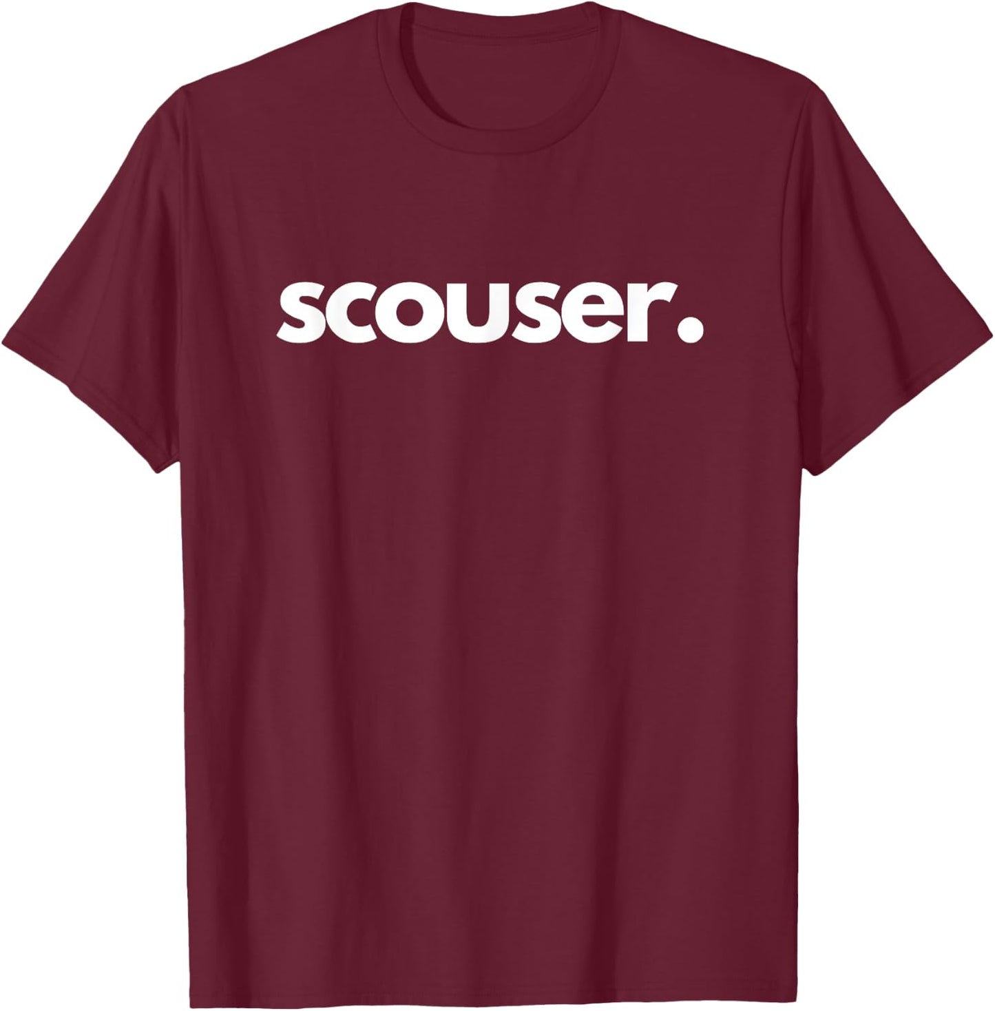 "Scouser" - City of Liverpool T-Shirt - T-Shirt | Maroon