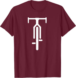 Cool Bicycle Cycling Bicycling Lover Bike Cyclist Men Women T-Shirt - T-Shirt | Maroon