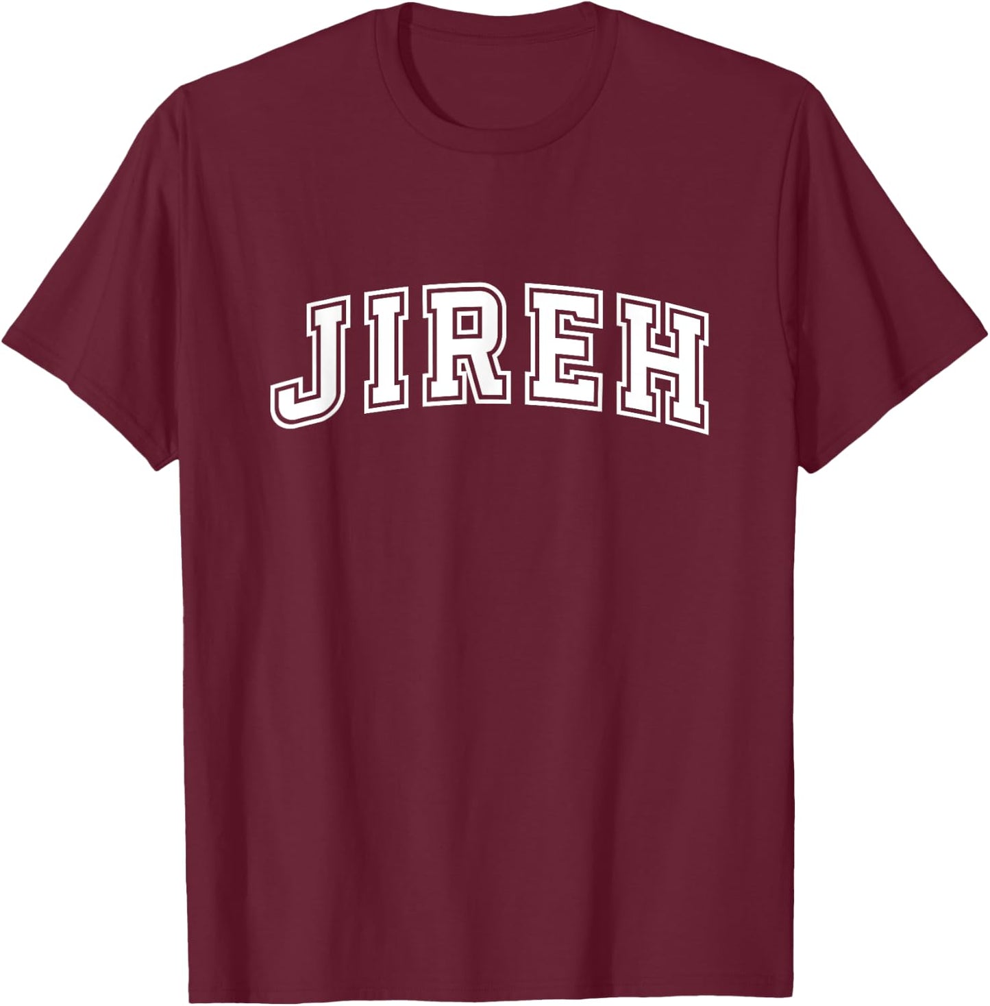 Jireh - Jesus Christian Worship Inspiring Religious Women T-Shirt - T-Shirt | Maroon