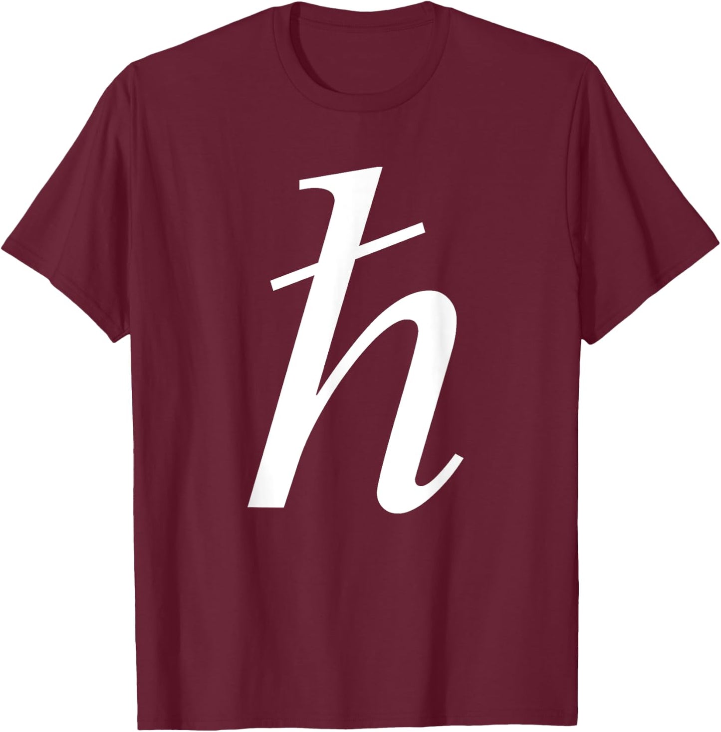 Reduced Planck's constant, fundamentals of quantum physics T-Shirt - T-Shirt | Maroon
