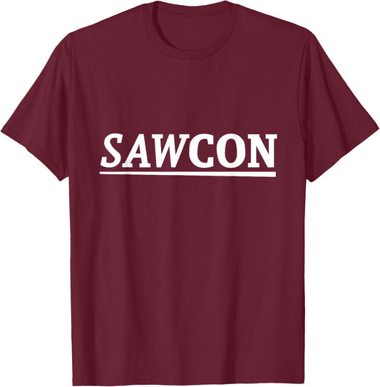 Sawcon Nuts Funny Deez Joke Prank Got Him FRONT & BACK PRINT T-Shirt - T-Shirt | Maroon