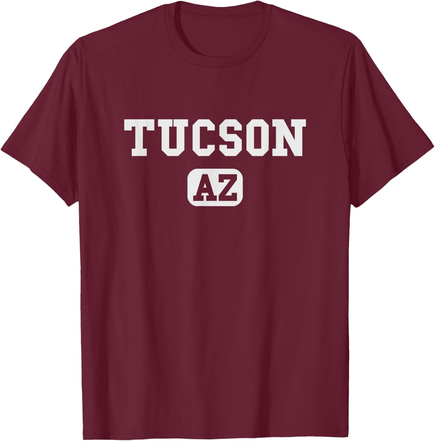 Tucson - Arizona - Throwback Design - Classic T-Shirt - T-Shirt | Maroon