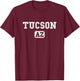 Tucson - Arizona - Throwback Design - Classic T-Shirt - T-Shirt | Maroon