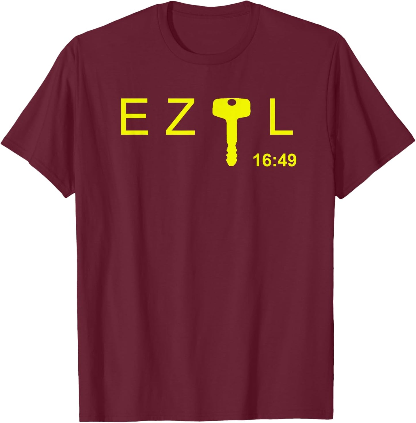 EZ(key)L, EZEKIEL 16:49 T-Shirt - T-Shirt | Maroon