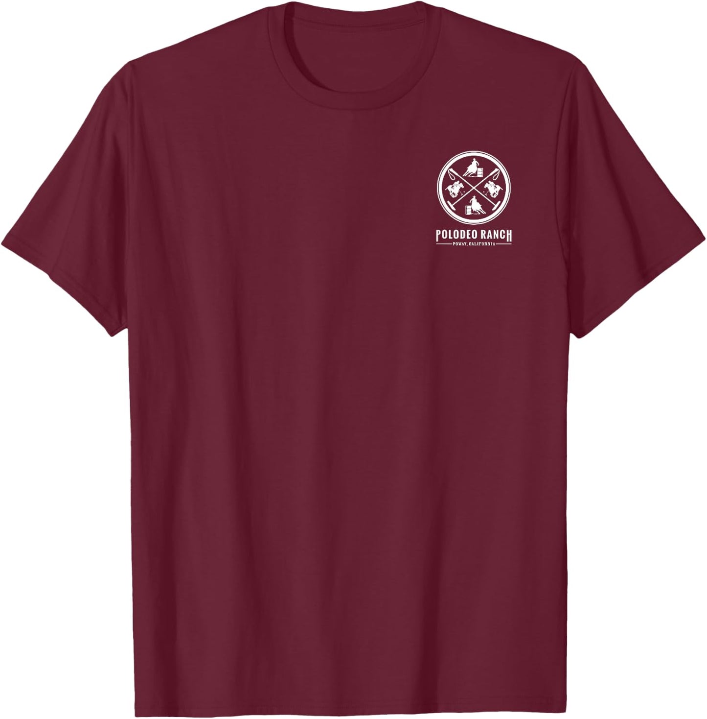 POLODEO Ranch T-Shirt - T-Shirt | Maroon