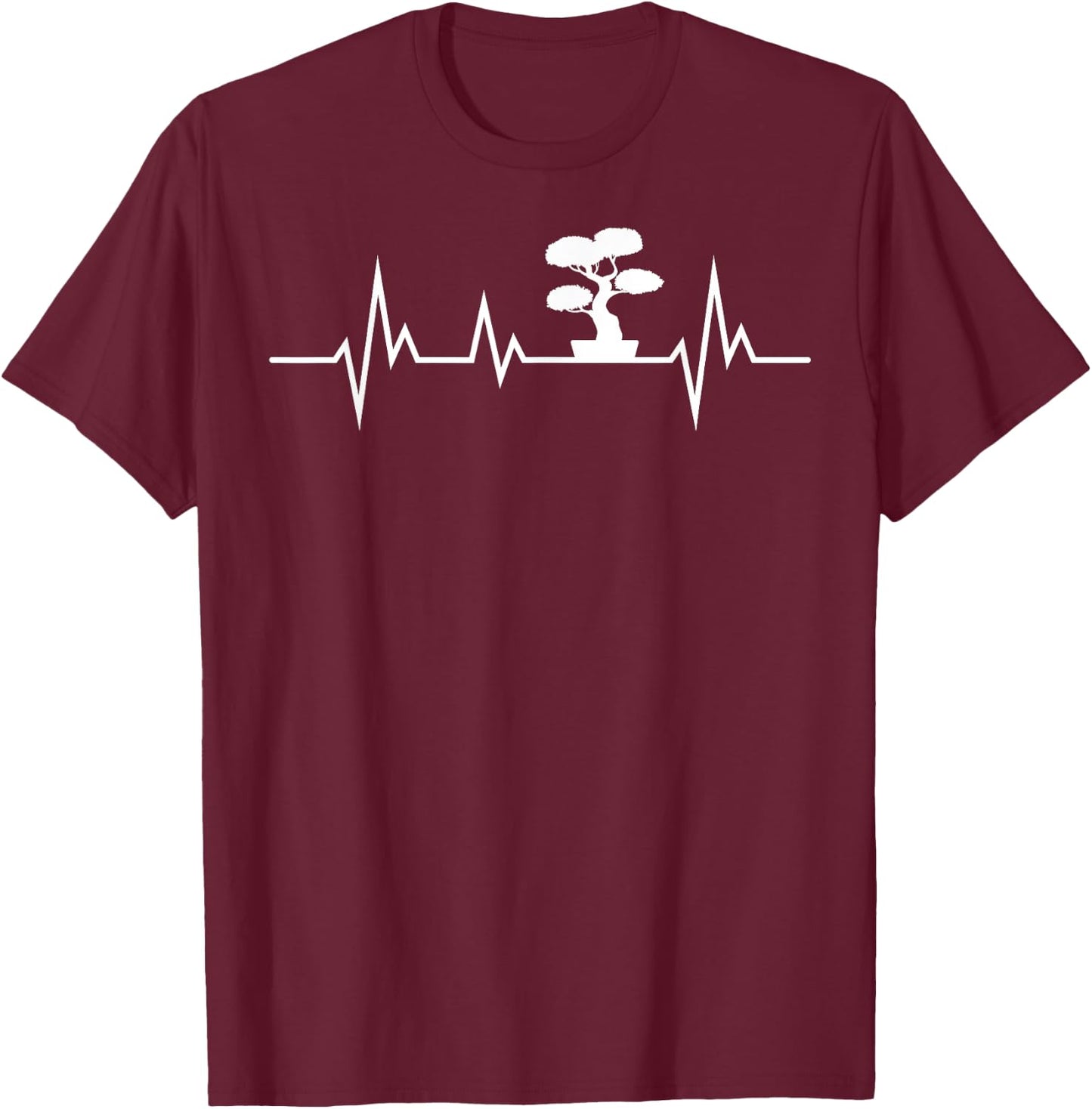 Cool Bonsai Tree Women Buddhist Gardening Wiring T-Shirt - T-Shirt | Maroon