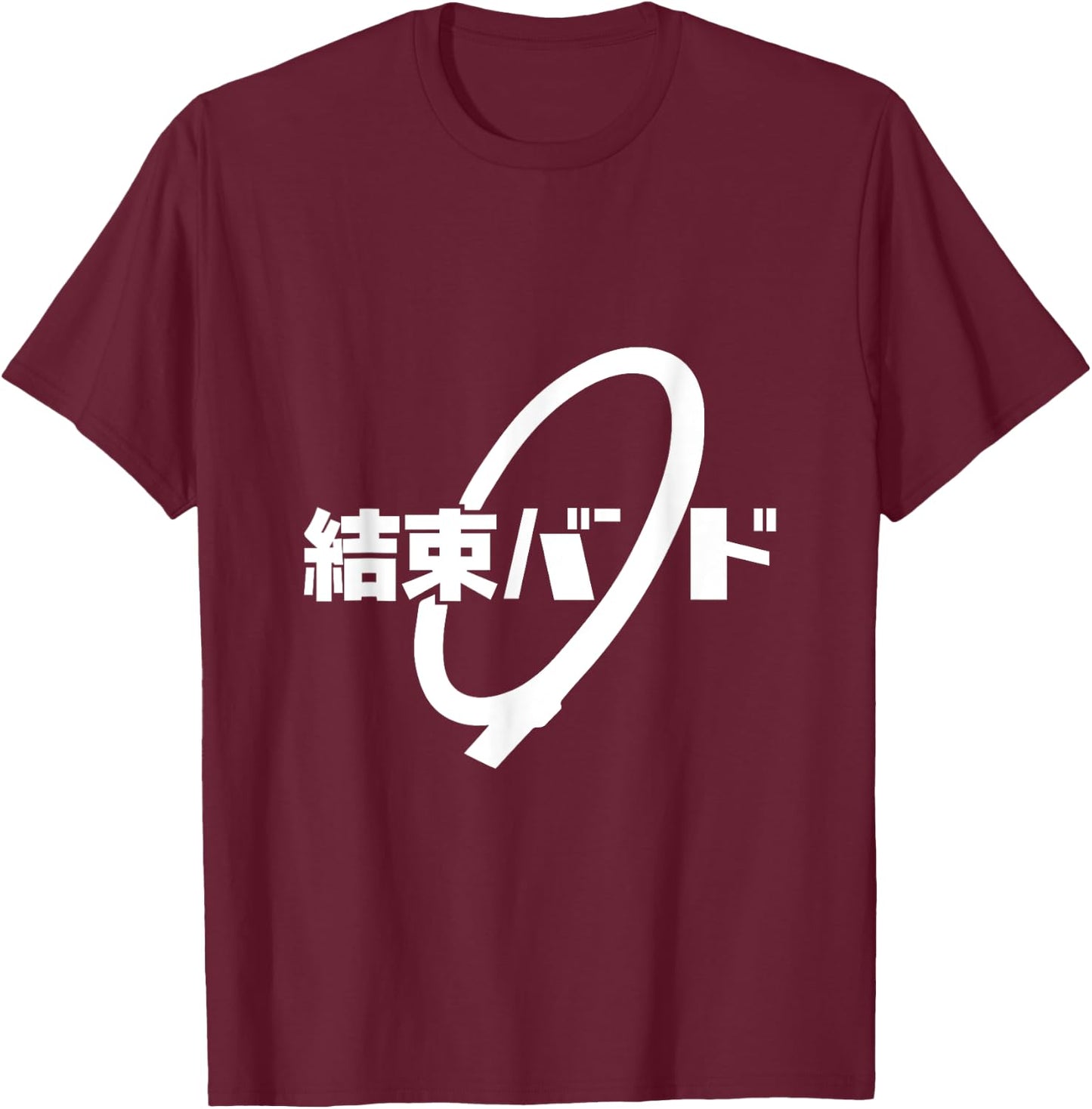 Kessoku Band - School Anime Rock Stars T-Shirt - T-Shirt | Maroon