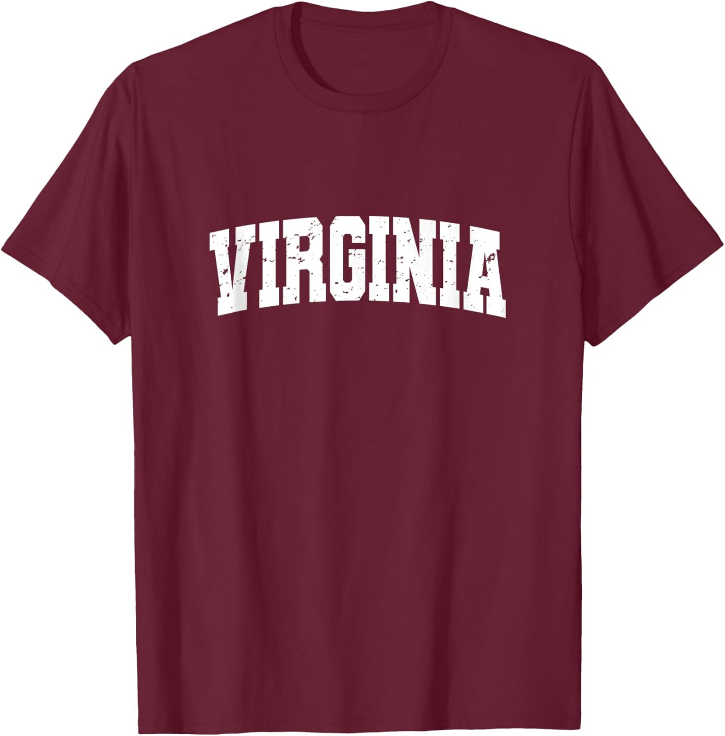 Virginia, State Men Women Kids Retro Vintage Pride Virginia T-Shirt - T-Shirt | Maroon