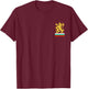 Bulgarian Lion T-Shirt - T-Shirt | Maroon