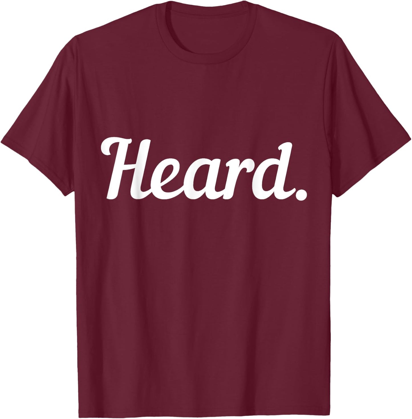 Heard Chef Restaurant Slang Culinary School Cooking T-Shirt - T-Shirt | Maroon