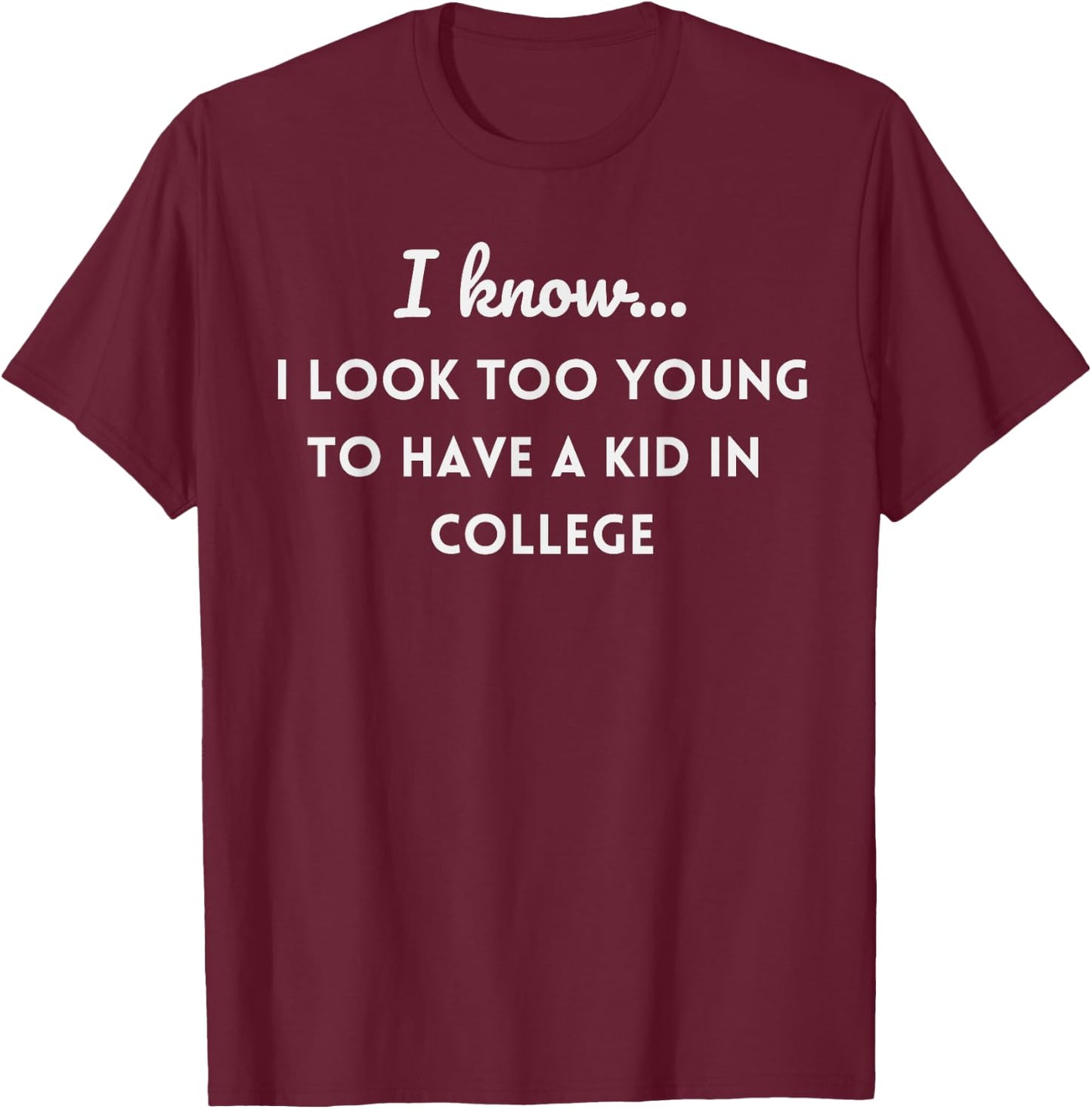 Funny Mom High School Graduation College Uni Mama Mother T-Shirt - T-Shirt | Maroon