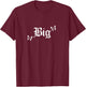 Big & Little Sister Sorority Reveal Week for Big Butterfly T-Shirt - T-Shirt | Maroon