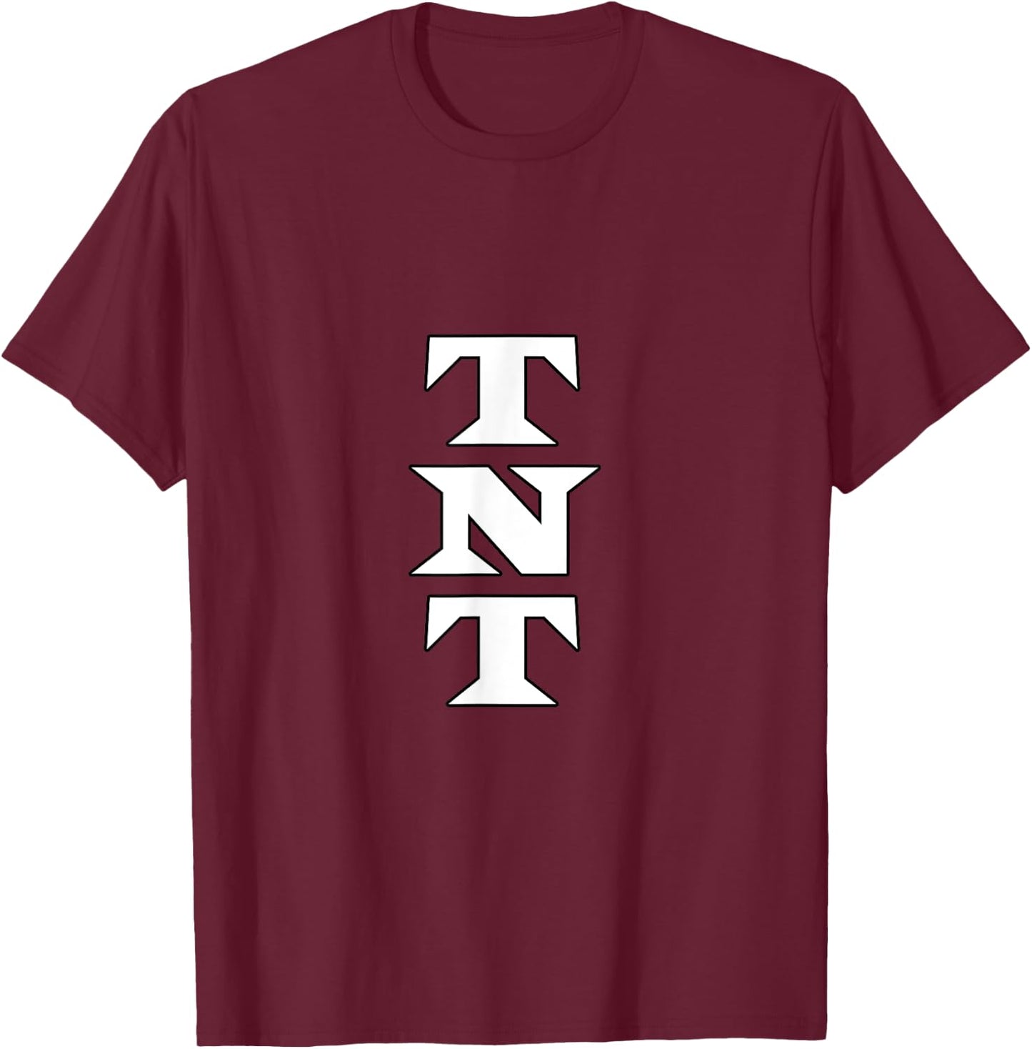 Trinitro Dynamite TNT Easy Last Minute Halloween Costume T-Shirt - T-Shirt | Maroon
