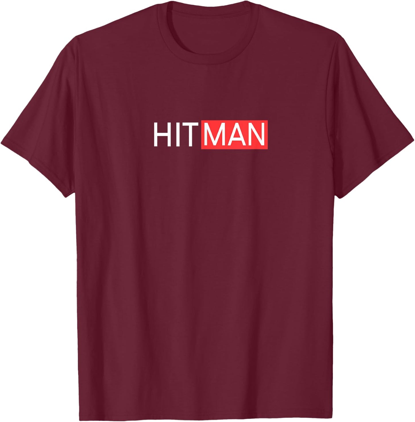 Hitman T-Shirt - T-Shirt | Maroon