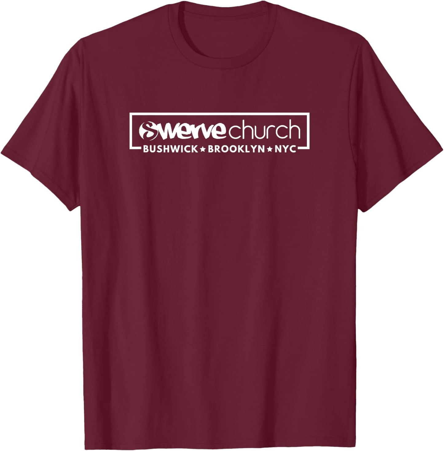 Swerve Church Classic 23 T-Shirt - T-Shirt | Maroon