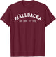 Fjällbacka Sweden Marina Coordinates GPS T-Shirt - T-Shirt | Maroon