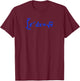 blackpenredpen cool math calculus the Gaussian integral T-Shirt - T-Shirt | Maroon