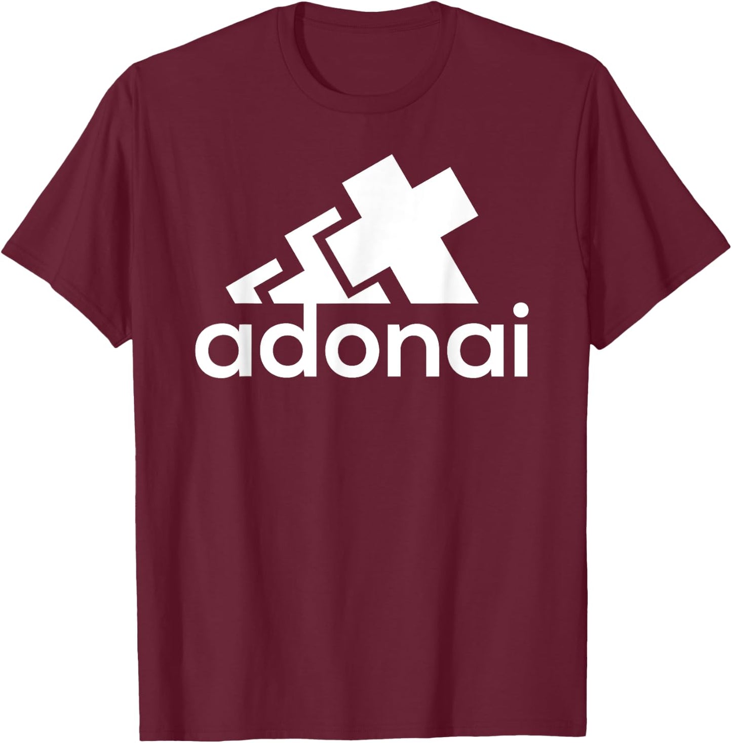 Jesus Christ Cross Faith Christian Religious Servant Of God T-Shirt - T-Shirt | Maroon