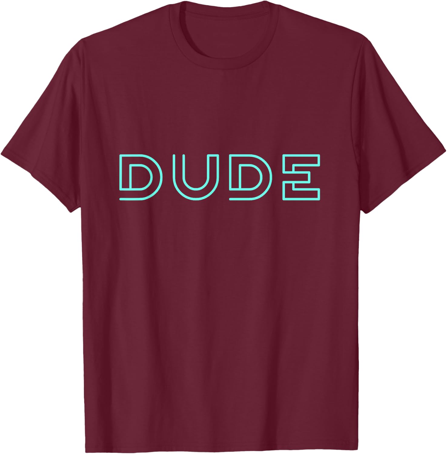 Perfect Dude Shirt Perfect Dude Merchandise Boys Men Dude T-Shirt - T-Shirt | Maroon