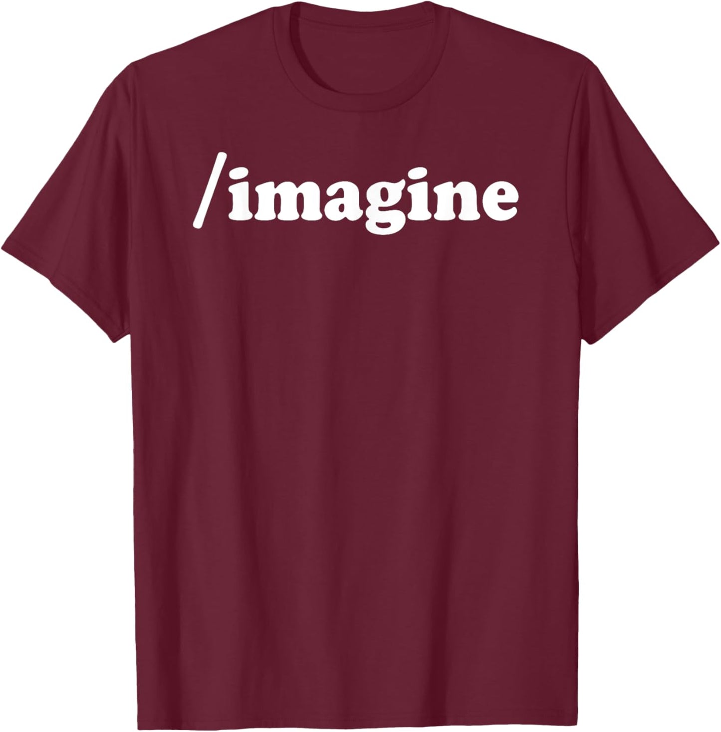 /imagine Artificial Intelligence Ai Shirt T-Shirt - T-Shirt | Maroon