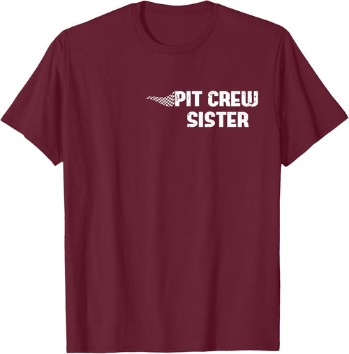 Pit Crew Sister Racing Car Family Matching Birthday Party