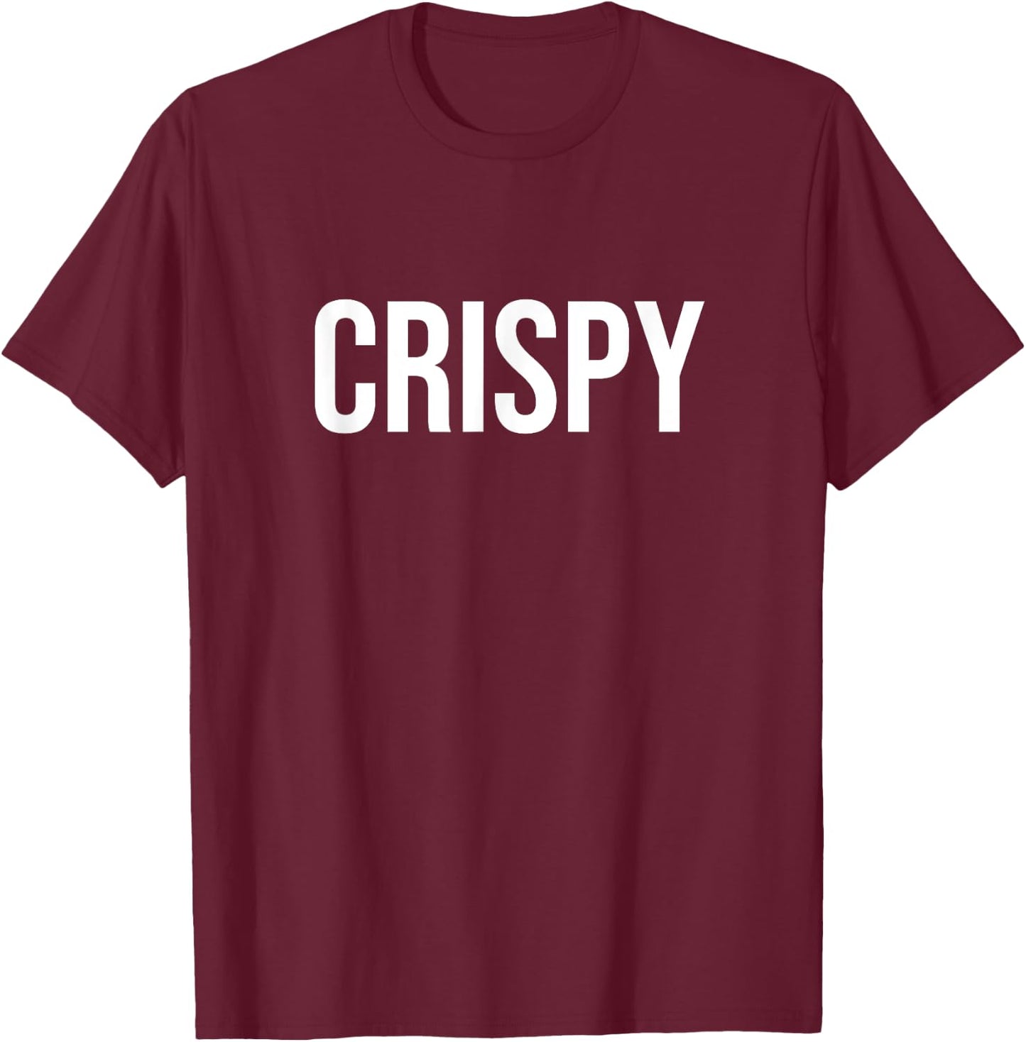 Crispy T-Shirt - T-Shirt | Maroon