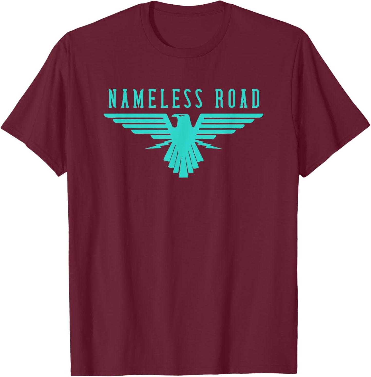 BW Grafx Nameless Road Thunderbird Bold T-Shirt - T-Shirt | Maroon