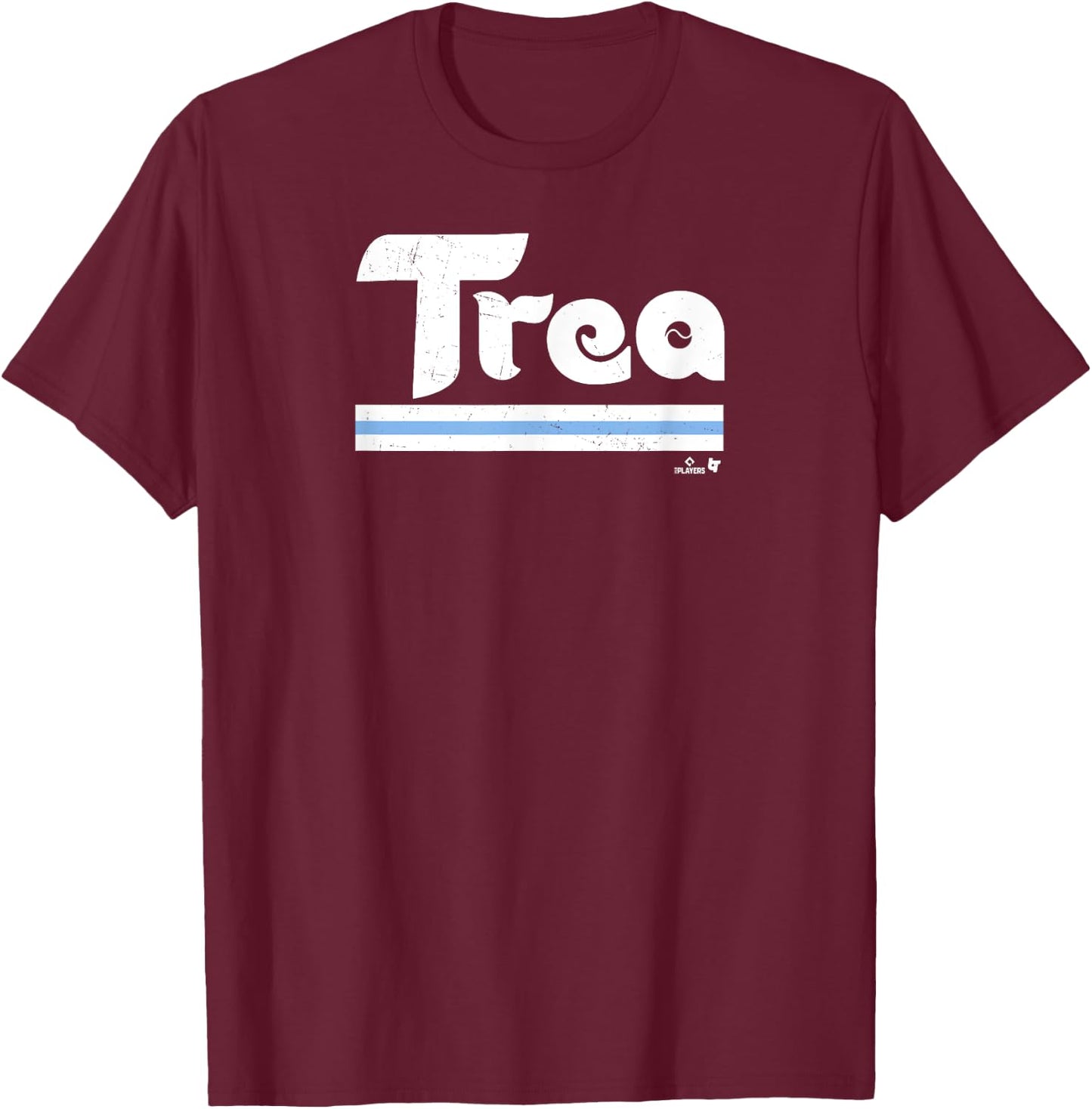 Trea Turner - Trea Script Philly - Philadelphia Baseball T-Shirt - T-Shirt | Maroon