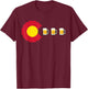 Funny Colorado Beer Brewery T-Shirt - T-Shirt | Maroon