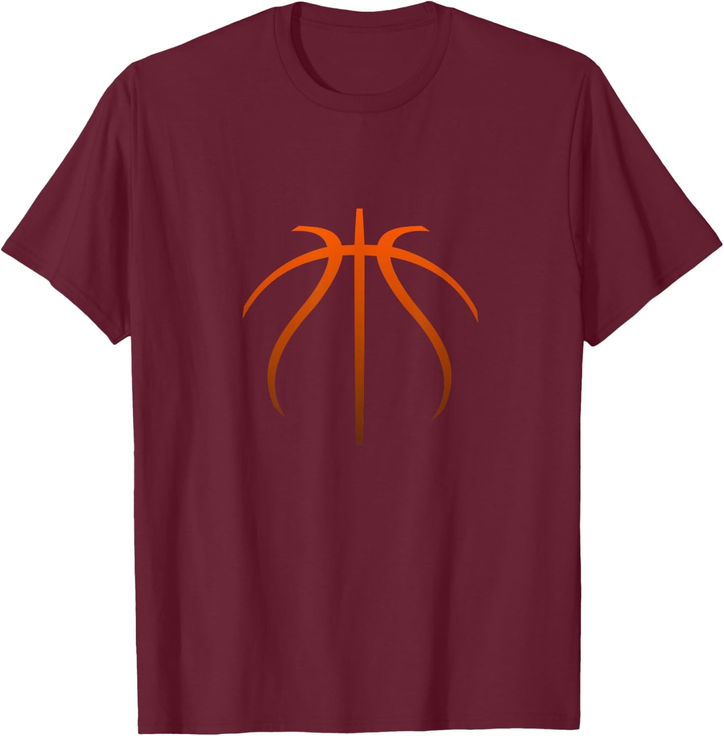 Basketball Apparel - Basketball T-Shirt - T-Shirt | Maroon