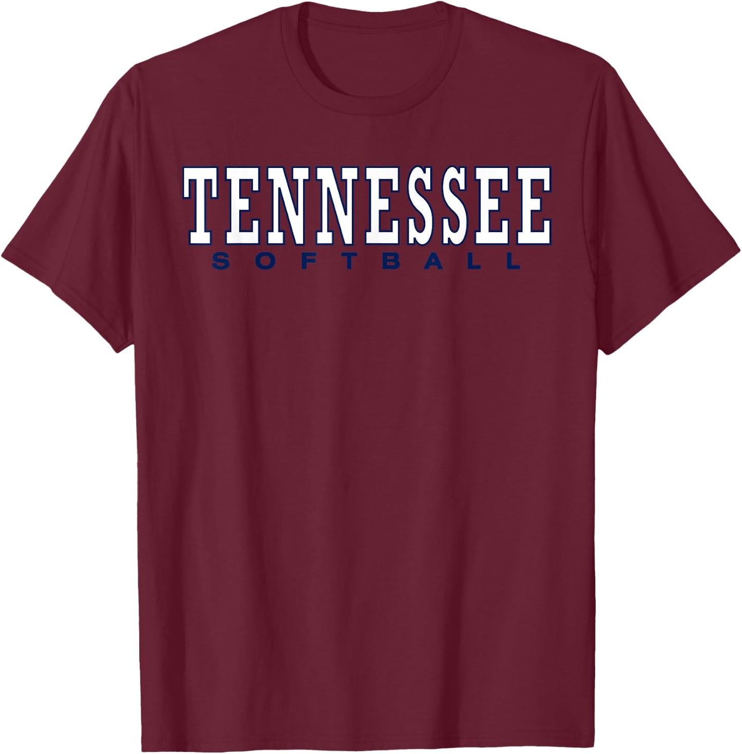 Tennessee Softball T-Shirt - T-Shirt | Maroon