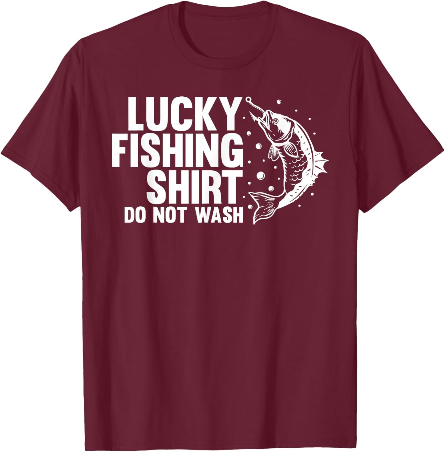 Funny Fishing Design Women Kids Fisherman Fishing T-Shirt - T-Shirt | Maroon