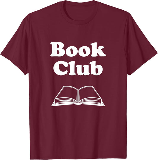 Book Club T-Shirt - T-Shirt | Maroon