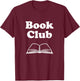 Book Club T-Shirt - T-Shirt | Maroon