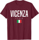 Vicenza Italy T-Shirt - T-Shirt | Maroon