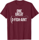 One Great O-Fish-iant Fishing Lover Wedding Officiant T-Shirt - T-Shirt | Maroon