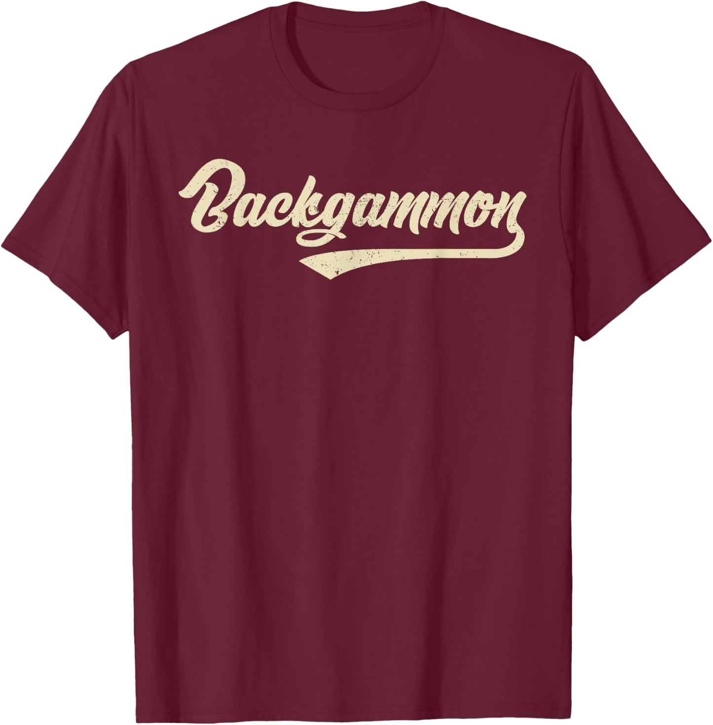 Backgammon T-Shirt - T-Shirt | Maroon