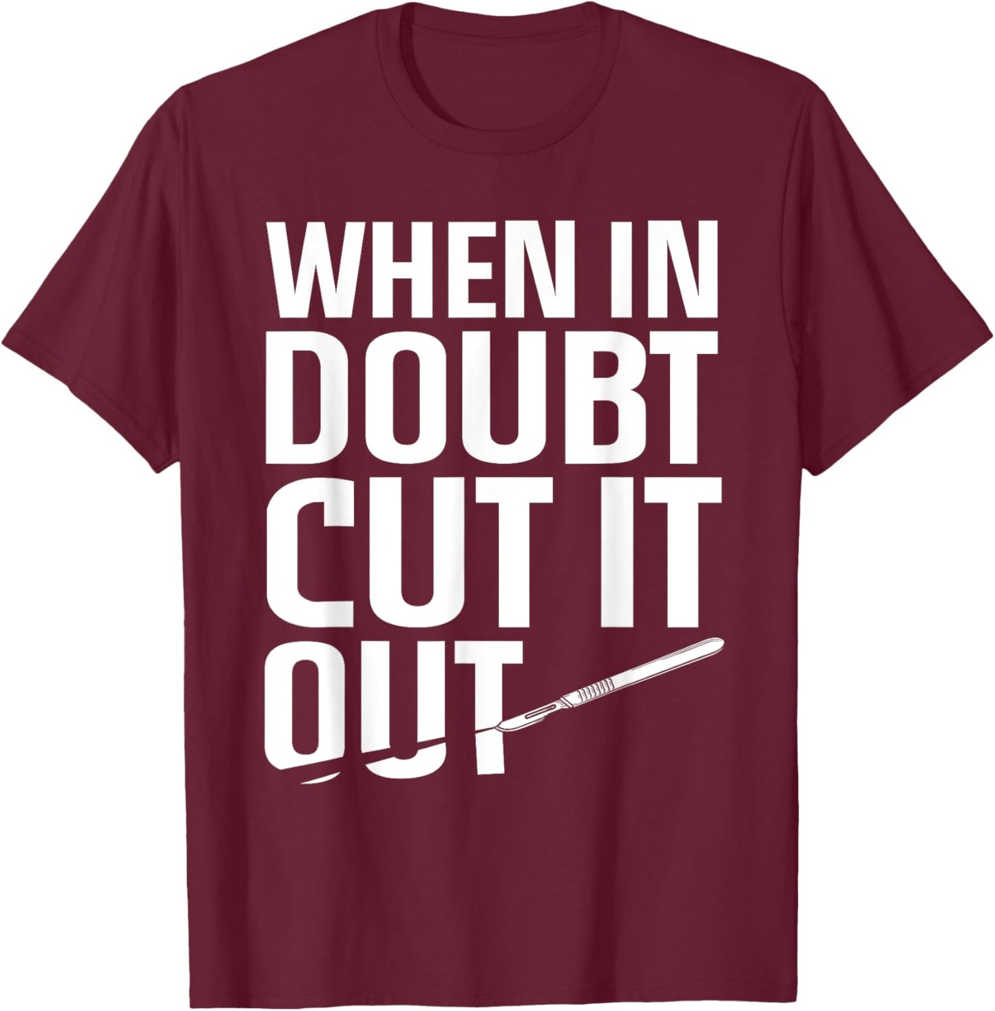 Cool Surgeon Women Scrub Surgical Tech Surgery Nurse T-Shirt - T-Shirt | Maroon