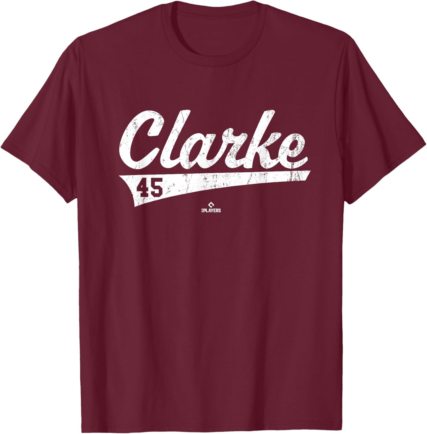 Vintage Gameday Taylor Clarke Kansas City MLBPA T-Shirt - T-Shirt | Maroon