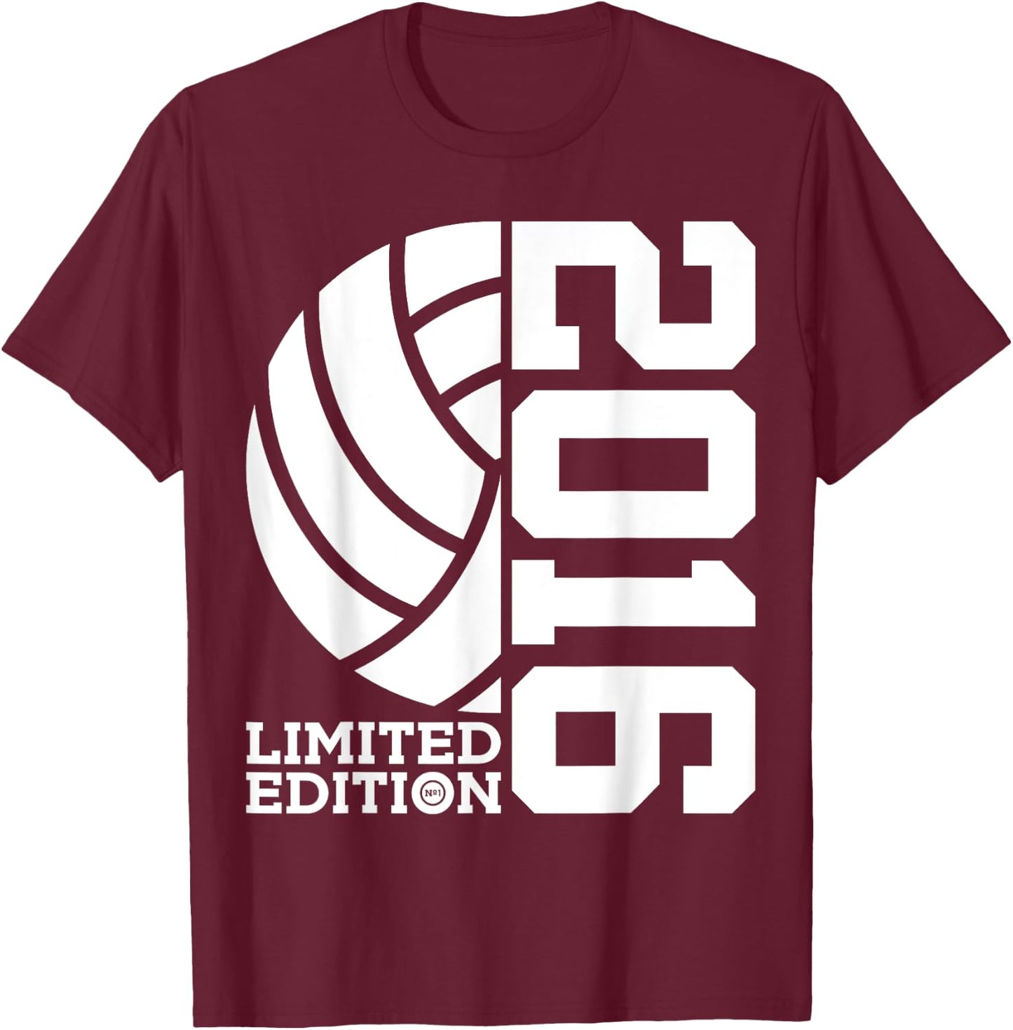 9th BIRTHDAY VOLLEYBALL LIMITED EDITION 2016 T-Shirt - T-Shirt | Maroon