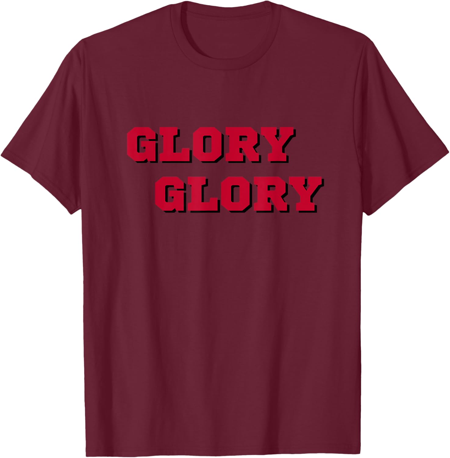 GameDay Fight Song Glory Glory Georgia T-Shirt - T-Shirt | Maroon