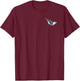 White-Breasted Nuthatch Bird Birdlover Birdwatcher Biologist T-Shirt - T-Shirt | Maroon