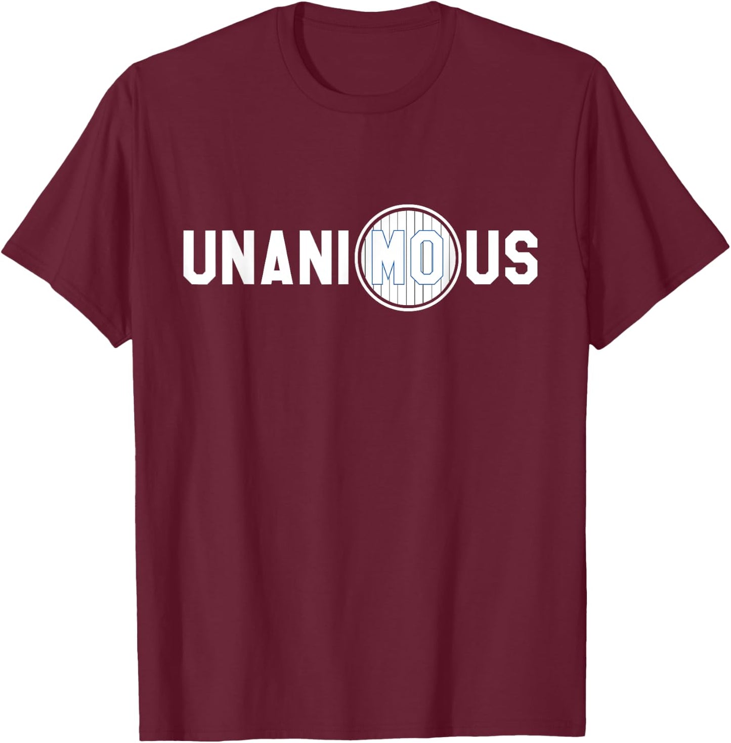 New York Rivera 42 Pro Baseball Unanimous HOF Fan Mo T-Shirt - T-Shirt | Maroon