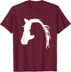 Horseback Riding - Horse Trainer Horseman Equestrian Lover T-Shirt - T-Shirt | Maroon