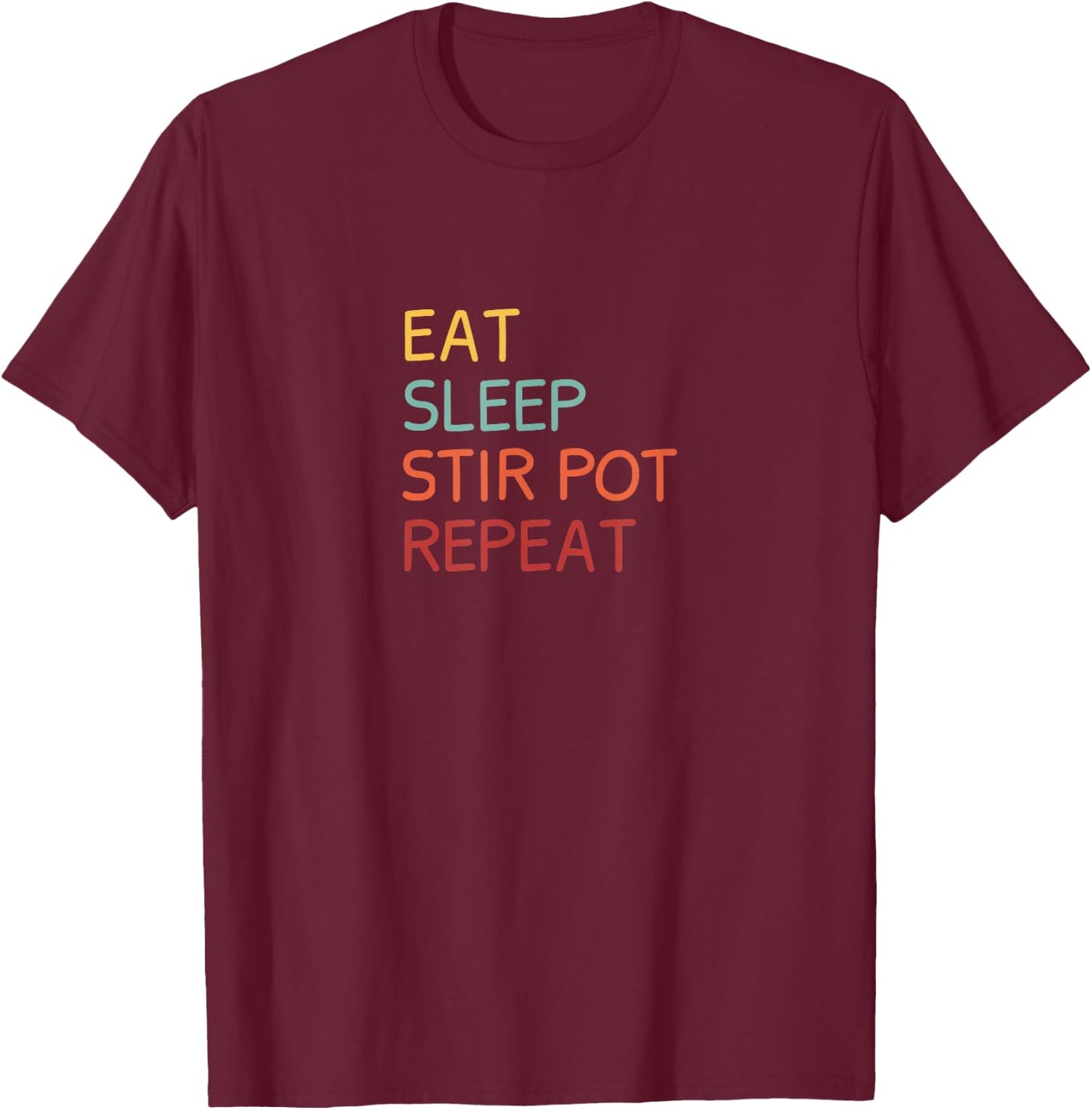 Pot Stirrer T-Shirt - T-Shirt | Maroon