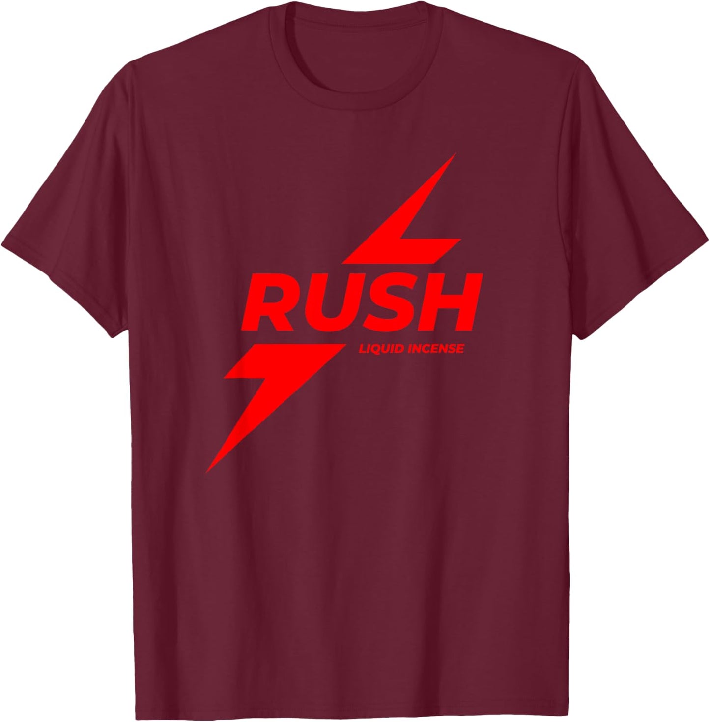 Rush Poppers Liquid Incense The Original Gay Bottom T-Shirt - T-Shirt | Maroon