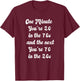 Funny 70th Birthday 70 Year Old T-Shirt - T-Shirt | Maroon