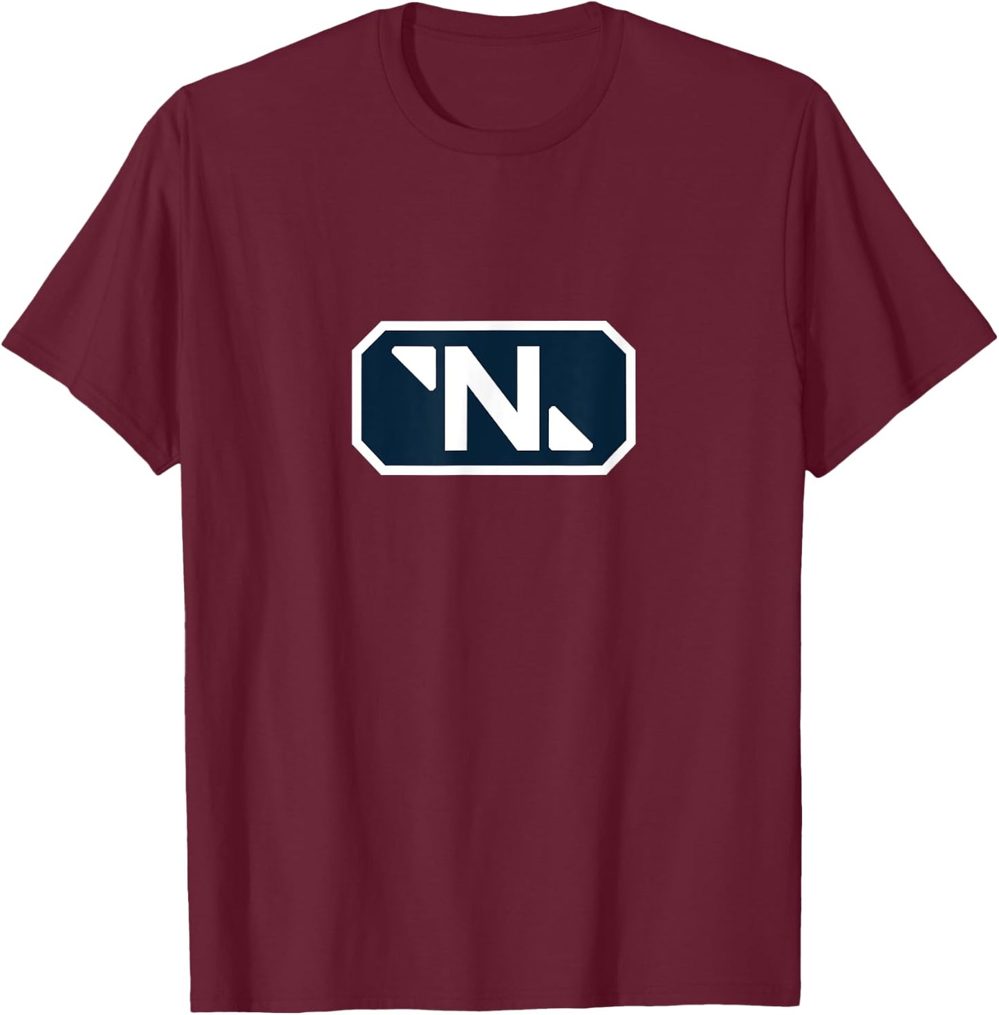 Nanotrasen Big Logo from Space Station 13 T-Shirt - T-Shirt | Maroon